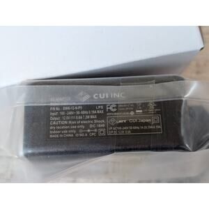 CUI SWI6-12-N-P5 12V 0.6A 7.2W MAX AC-DC Adap Center-Positive Barrel 2.1x5.5 CP